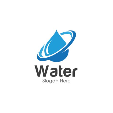 Vector Water Logo Design 02 Free Download