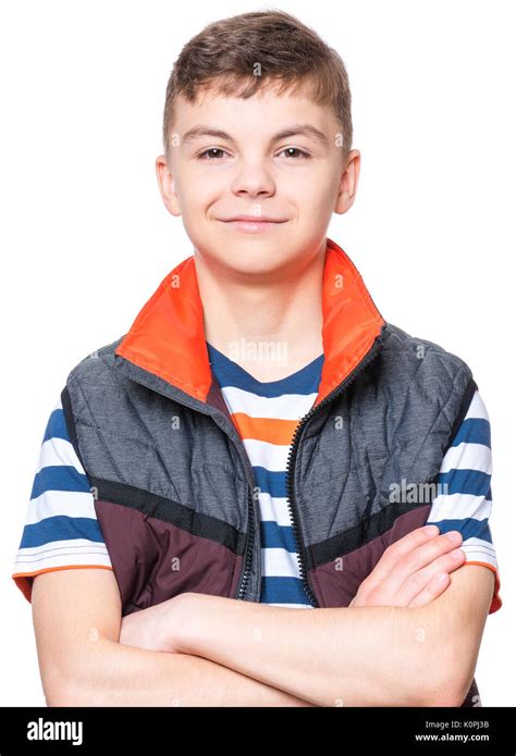 Teen Boy Portrait Stock Photo Alamy