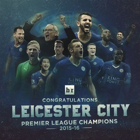 Leicester City Champions Br Football Scoopnest