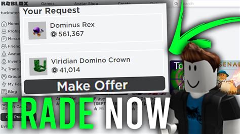 How To Trade In Roblox Best Tutorial Roblox Trading Guide Youtube