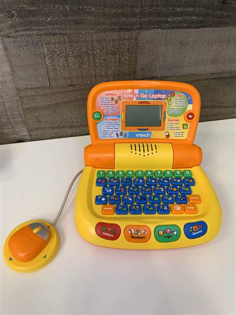 Vtech Tote ‘n Go Laptop In 2022 Vtech Interactive Activities Web