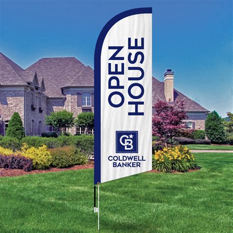 Feather Flags Signs For Coldwell Banker Real Estate Group Dee Sign