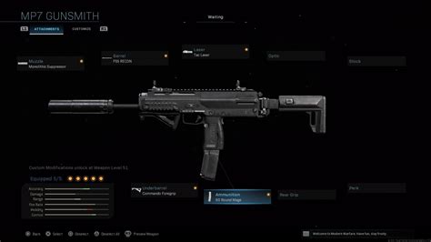 The Best Mp7 Loadouts In Call Of Duty Warzone And Modern Warfare Dot