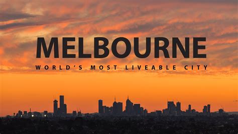 Melbourne Worlds Most Liveable City Youtube