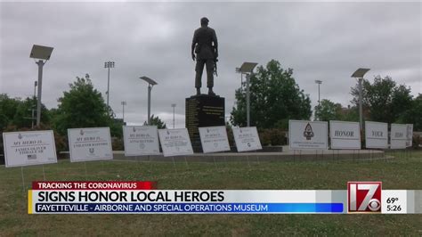 Signs Honor Local Heroes Youtube
