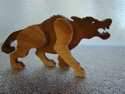 Andrewsarchus Handmade Wooden Toys Scroll Saw Patterns Wood Art