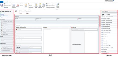 Form Editor User Interface In Dynamics 365 Customer Engagement On