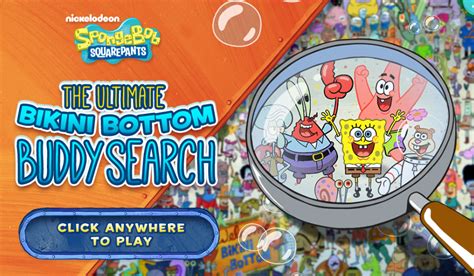 The Ultimate Bikini Bottom Buddy Search Online Game Encyclopedia