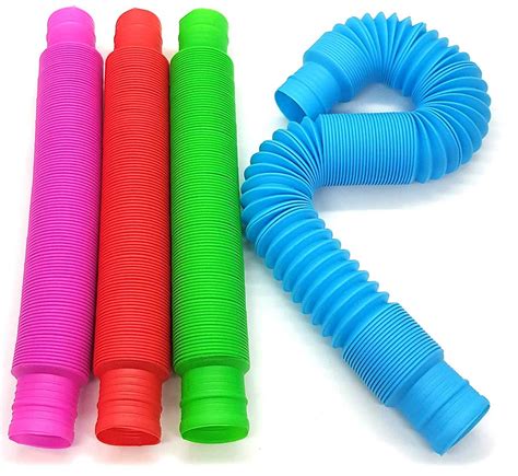 Bunmo Pop Tubes Sensory Toy — 4 Pack By Bunmo Amazon Medium