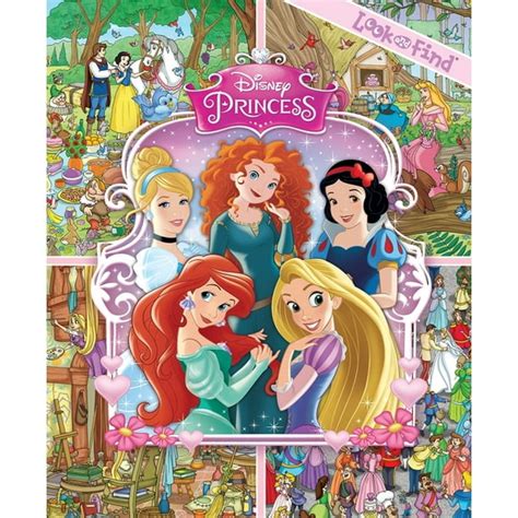 Disney Princess Look And Find Hardcover