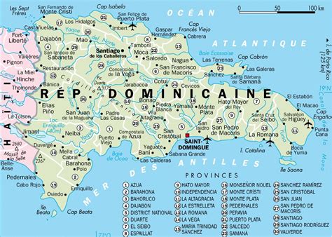 Cartes - République Dominicaine