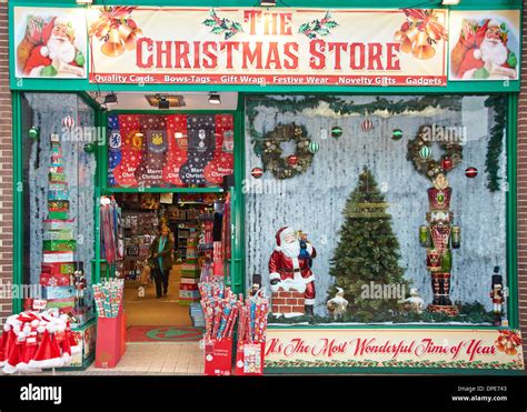 Christmas Pop Up Shop In Reading City Centre Stock Photo 65466467 Alamy