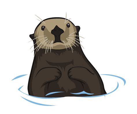 Otter Png Clipart Png Mart