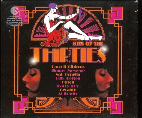 Hits Of The Thirties Uk Cds And Vinyl