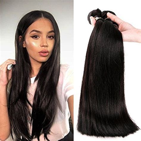 Recool 8a Virgin Brazilian Hair Straight With Closure 100 Percent Human
