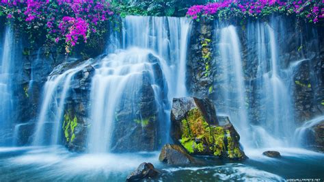 Best 26 Waterfall Backgrounds For Computer On Hipwallpaper Beautiful