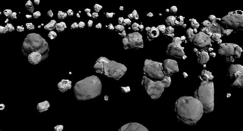 3d Asteroid Belt