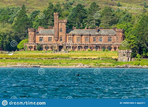 Kinloch Castle On The Isle Of Rum Small Isles Inner Hebrides