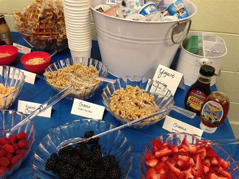 See more ideas about homemade breakfast bars, breakfast bars, food. Three Boys Are We: Yogurt Bar for Teacher Appreciation ...