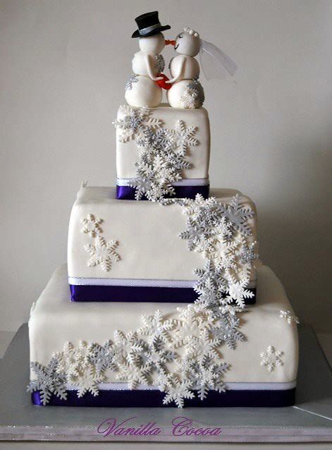 snowflake wedding cake my first winter wedding cake clau… flickr