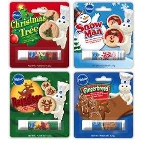 This is a 1979 tv video christmas commercial from pillsbury company and tiled christmas sugar cookies. 4 PILLSBURY CHRISTMAS SUGAR COOKIE FLAVORED LIP BALMS ...