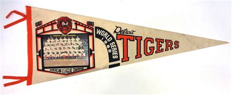 Lot Detail 1968 Detroit Tigers Team Photo World Series Pennant