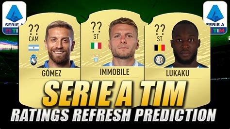 Tra i top di ogni ruolo come ogni anno spiccano diversi giocatori dal basso costo ma dal rendimento altissimo in game. FIFA 20 | SERIE A RATINGS REFRESH PREDICTION | w/ Immobile ...