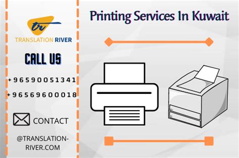 Printing Services In Kuwait Translation River