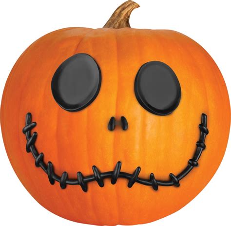 Jack Skellington Pumpkin Push In Halloween Decoration