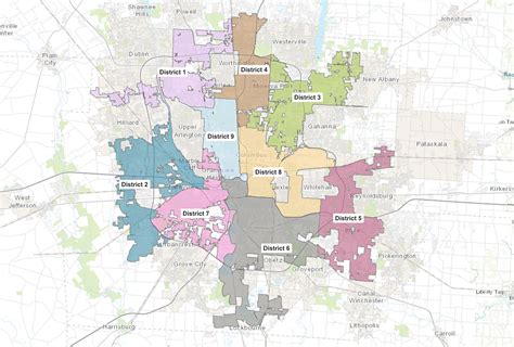 Columbus City Limits Map