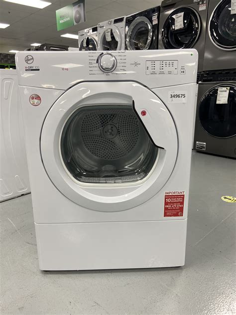 Hoover Hlev10lg 10kg Vented Tumble Dryer White C Rated 349675