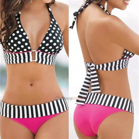 Swim Sexy Polkadot Triangle Bikini Poshmark