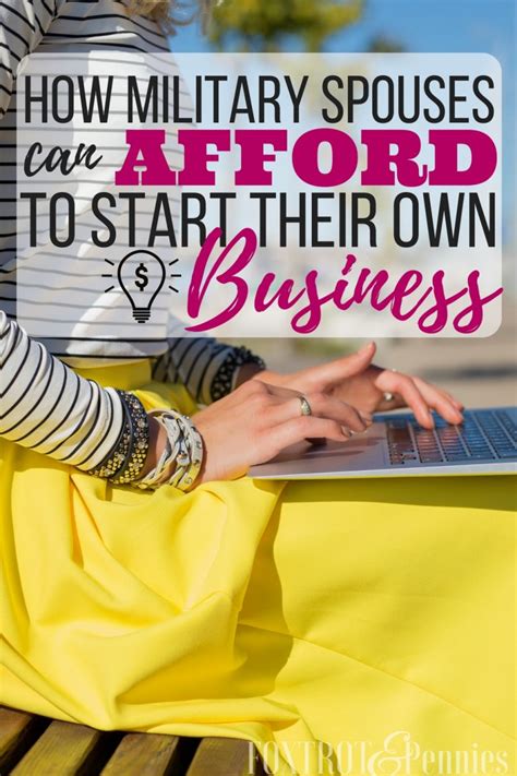 Start Your Own Business Financial Resources For Military Spouses