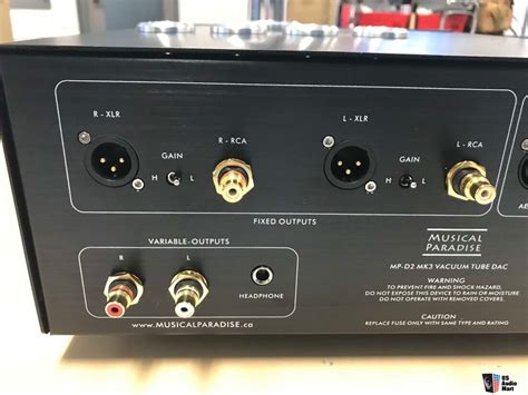 Mp D2 Mk3 Deluxe Es9038pro Tube Dac Loaded Photo 4384251 Uk Audio Mart