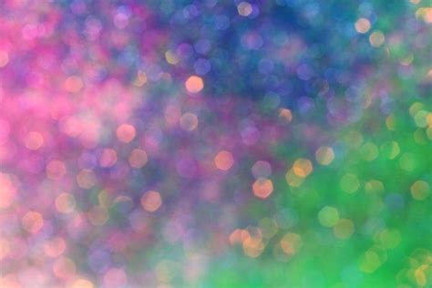 Glitter Bokeh By Trishamonster Rainbow Glitter Bokeh