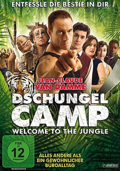 Dschungelcamp Welcome To The Jungle Amazon De Jean Claude Van Damme Adam Brody Rob Huebel