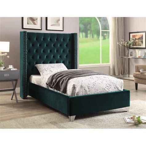 Willa Arlo Interiors Jennie Tufted Upholstered Low Profile Platform Bed