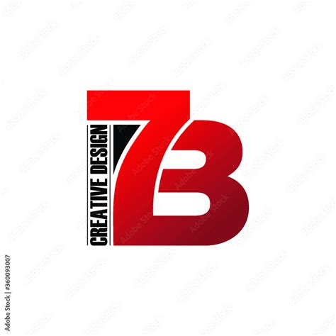 Letter 7b Logo Icon Design Vector Monogram Logo Vector Illustration