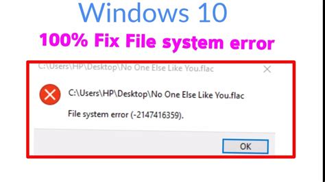 How To Fix File System Error Windows Not Open Photos Blog Th Thu T