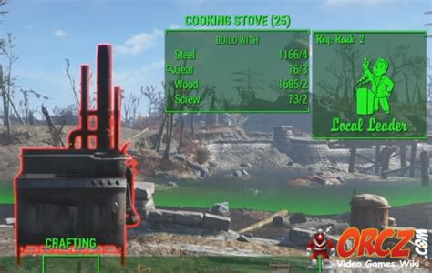 Fallout 4 Cooking Stove The Video Games Wiki