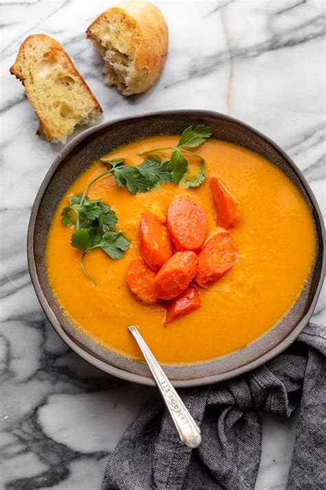 Carrot Ginger Soup Vegan And Easy Feelgoodfoodie