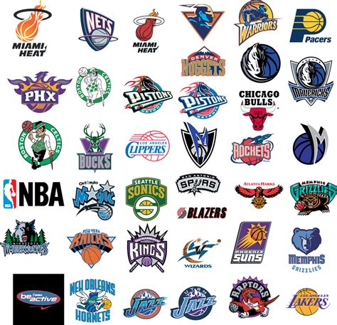 Printable Nba Logos Nba Is The Most Popular Basketball League In The World
