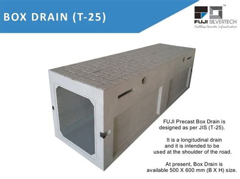 Precast Box Drain T 25 Products