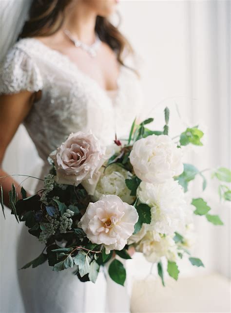 Rose and peony wedding bouquets. 25 Ultra-Romantic Peony Wedding Bouquets | Martha Stewart ...