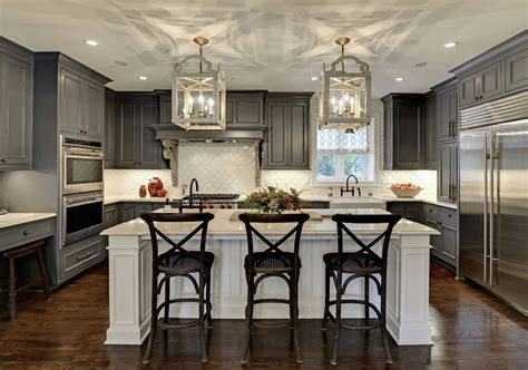 To the left, the first kitchen island's black wood transitional kitchen designs are all about harmony and balance of styles and materials. Transitional Kitchen Designs You Will Absolutely Love ...