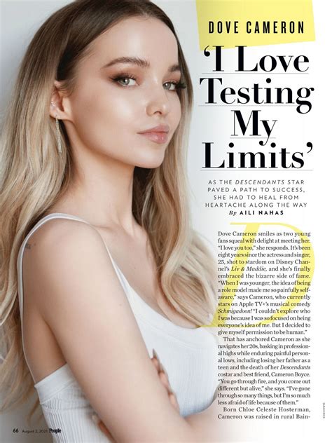 Dove Cameron In People Magazine August 2021 Hawtcelebs