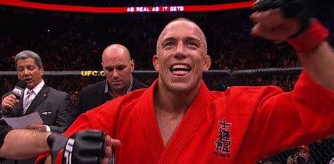 Georges St Pierre Chokes Out Michael Bisping To Become UFC Middleweight
