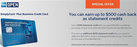 Check spelling or type a new query. $500 Bonus Returns: SimplyCash Plus Business Credit Card from American Express