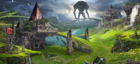 islands and titans concept art sonic frontiers art gallery in 2022 concept art art gallery