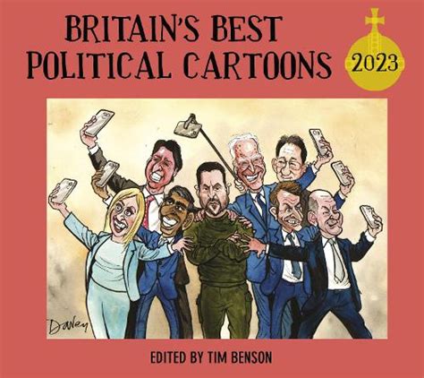 Britains Best Political Cartoons 2023 By Tim Benson Waterstones